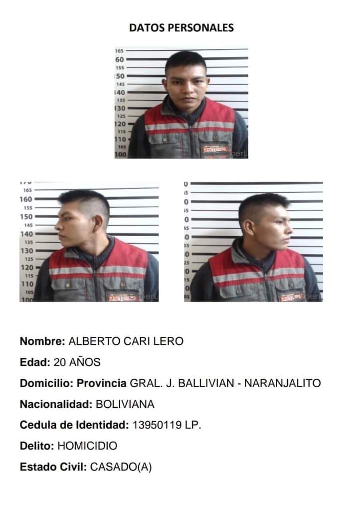 La Policía activó el Plan Z para recapturar a Alberto Cali, que fugó este jueves de la cárcel de San Pedro.
