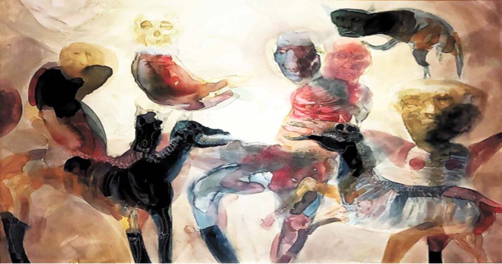 La muestra del artista Jorge Dávalos se exhibirá en la sala Taypi Qhatu, en la calle Comercio, hasta el sábado 9 de marzo.