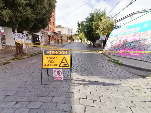 La Alcaldía de La Paz anunció el cierre de la avenida Abdón Saavedra.