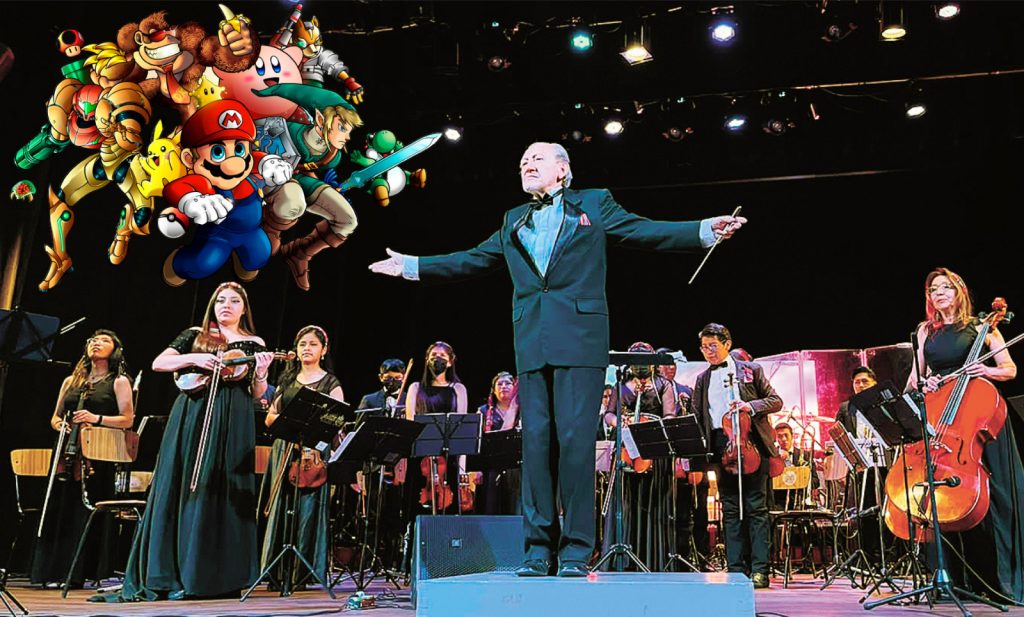 La Orquesta Filarmónica presenta concierto con música de los videojuegos.